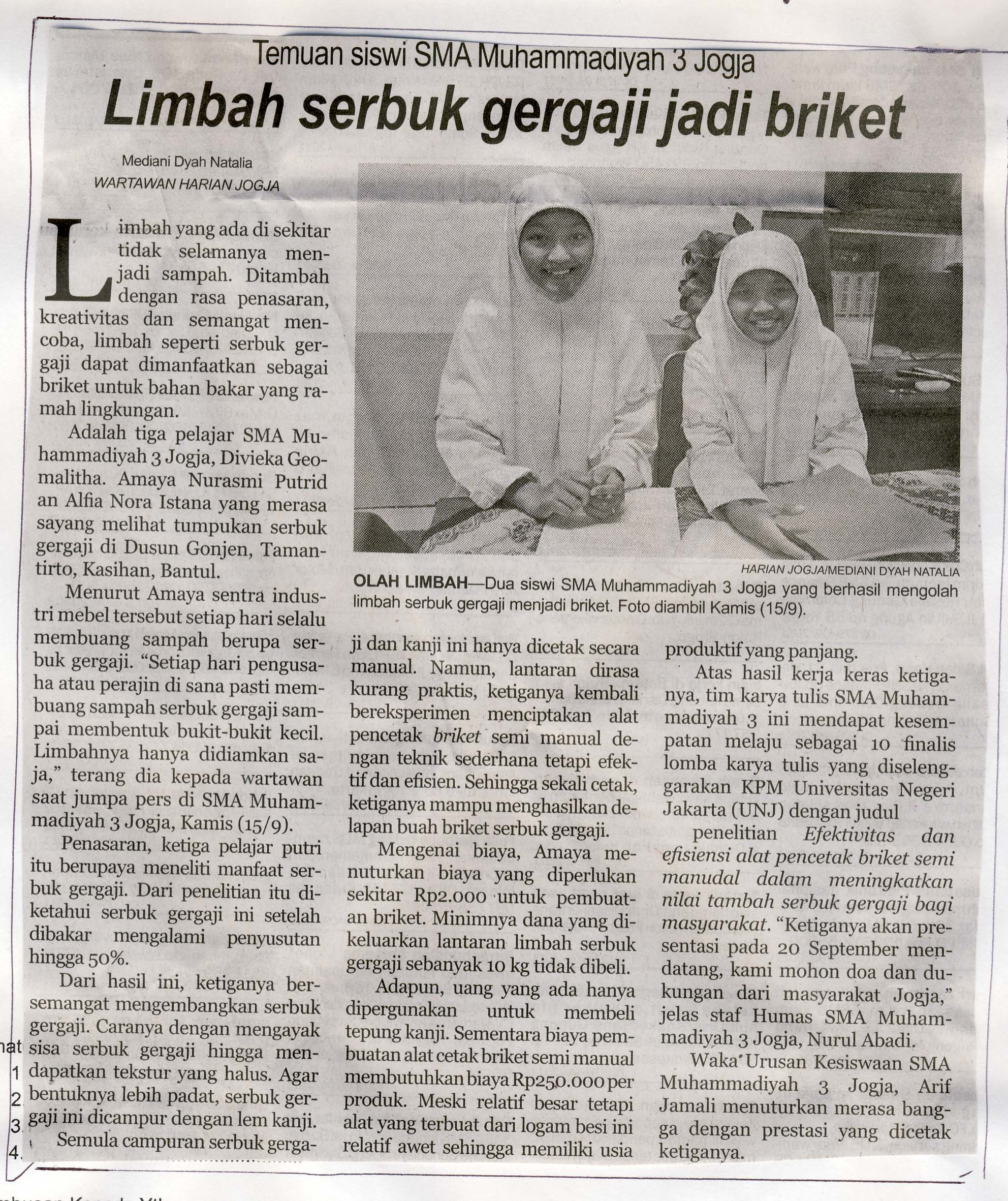 Kliping jogja terbaru